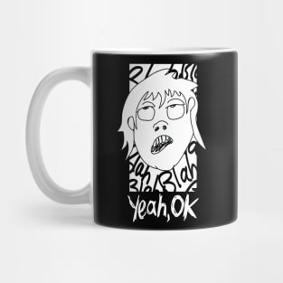 Yeah, OK (female) inversed Mug